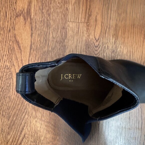NEW J.Crew Factory Chelsea Boots | Black Ankle Booties Size 7.5 - Picture 12 of 12